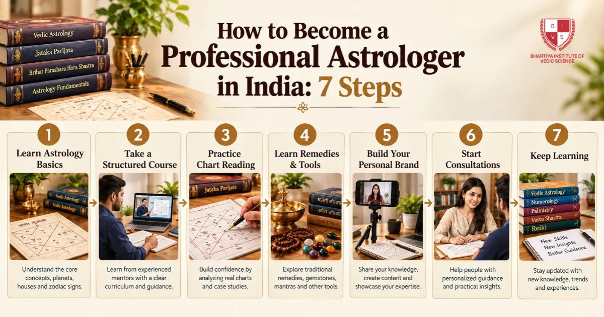 How to Become a Professional Astrologer in India 7 Steps